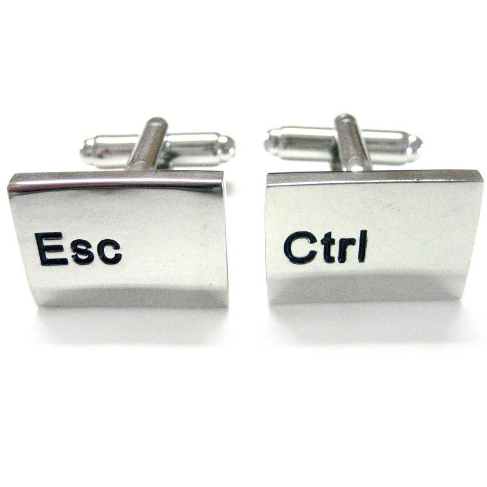 Esc And Ctrl Keyboard Cufflinks - image 1